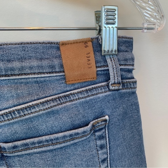 Level 99 High Rise Skinny Crop Nostalgic Blue Size 27 - Picture 8 of 8